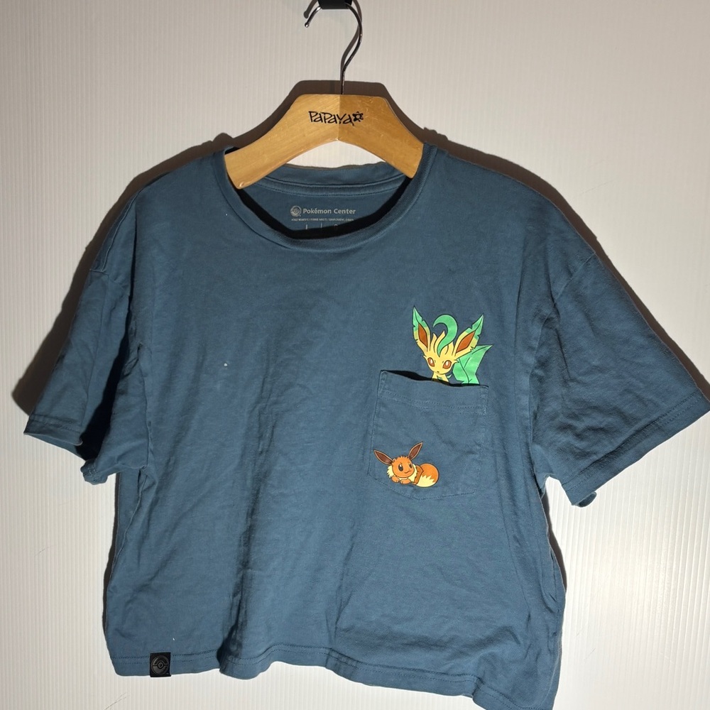 Blue Pokémon Kids T-Shirt size large